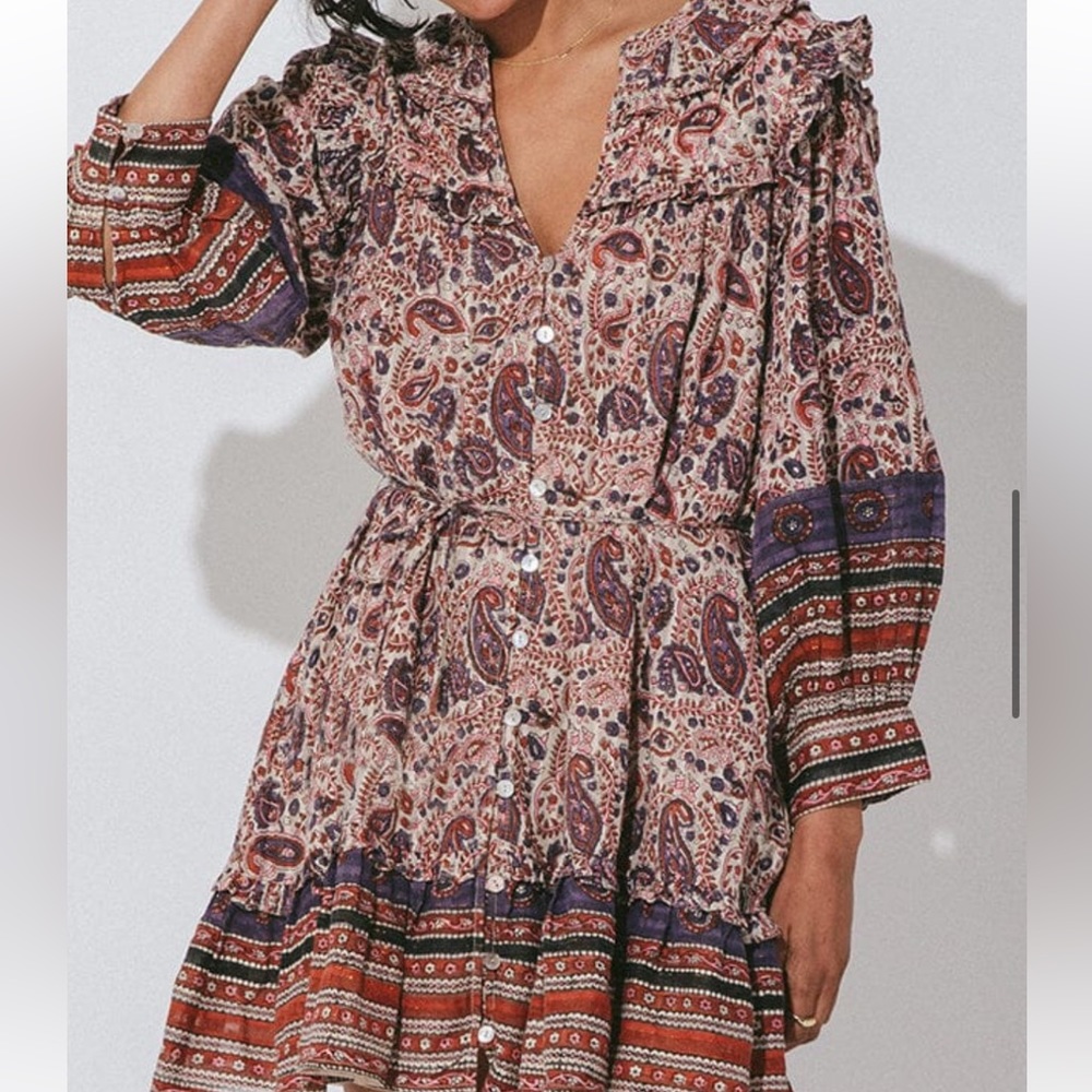 Cleobella Reign mini dress size large